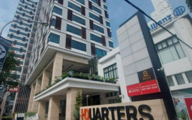 Gedung HQUARTER Jl. Asia Afrika, kantor Inpam Tekno di Bandung
